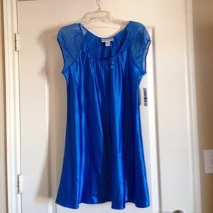 Morgan Taylor Intimates Royal Blue Nightgown